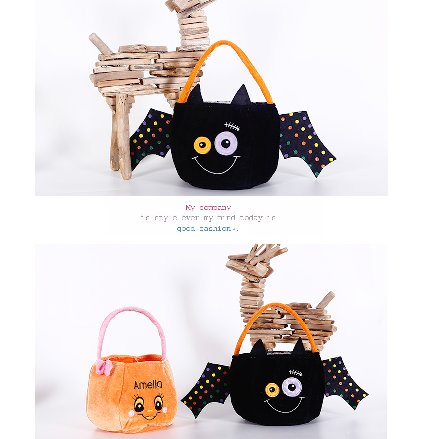 Pumpkin Bag, Pumpkin Lantern, Handheld Candy Jar