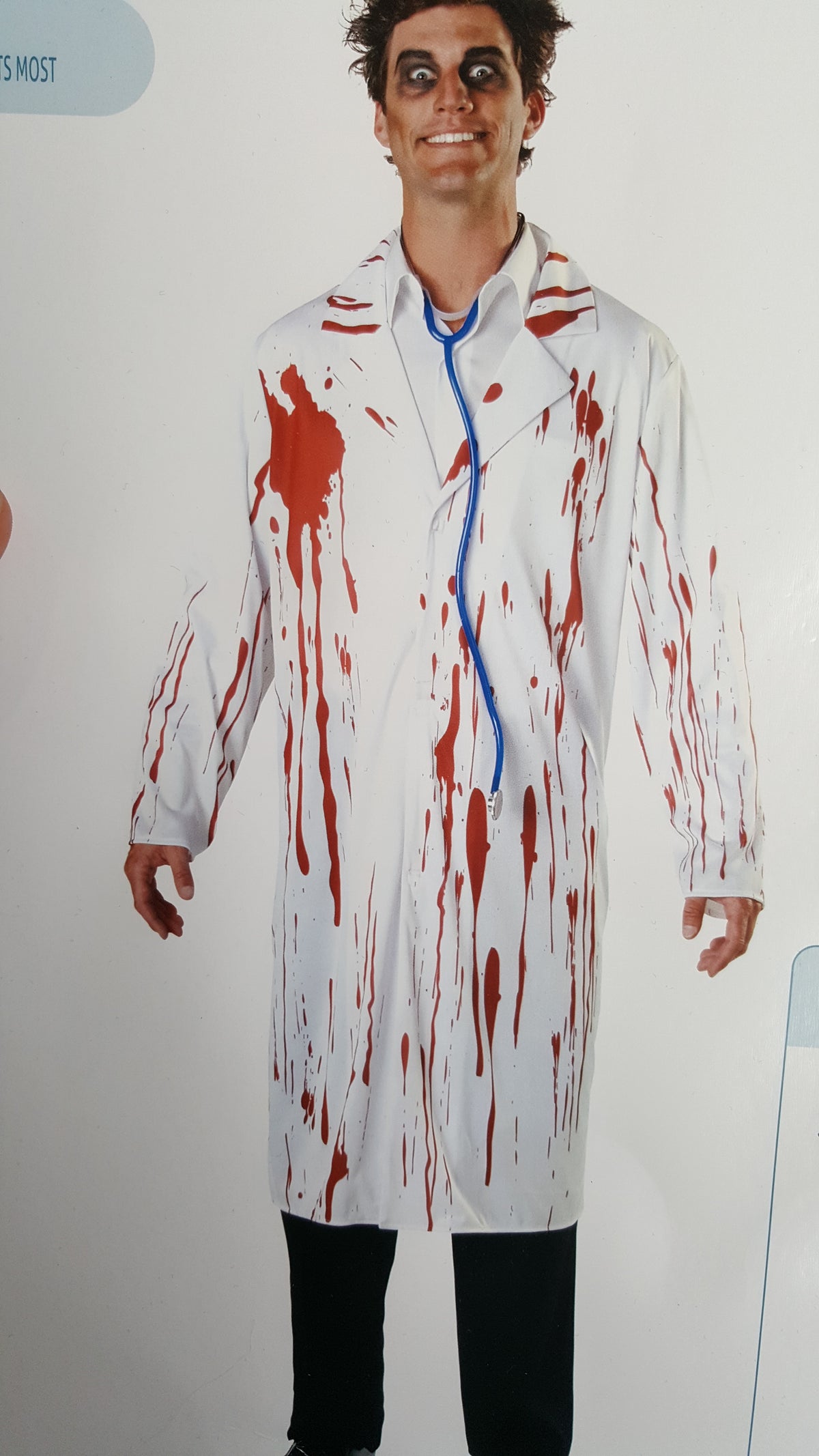 Bloody Doctor Costume for Halloween Adult Party