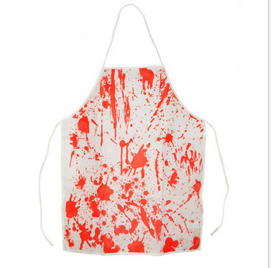 Bloodstained Apron for Horror Costume Props