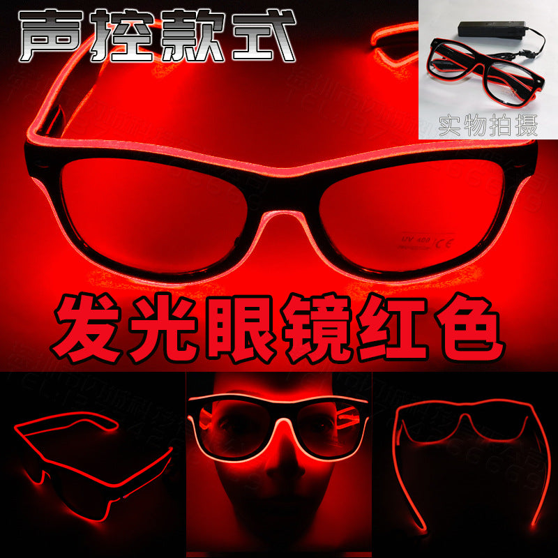 LED Neon Glasses for Music Parties and Events