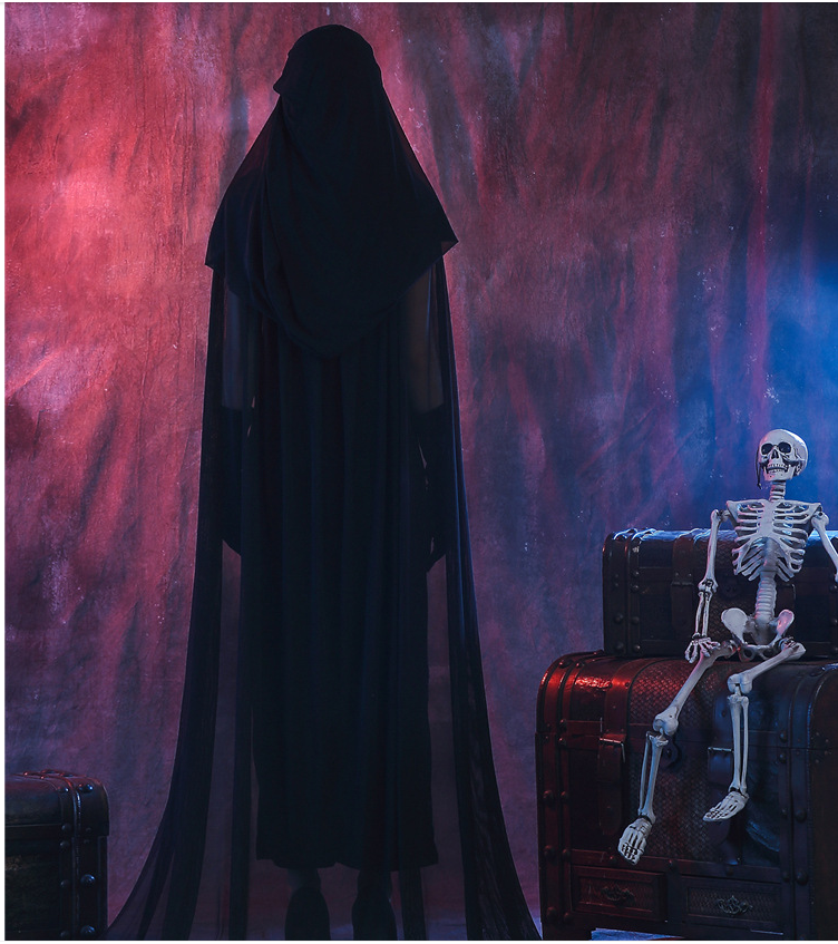 Witch Costume Robe for Halloween Cosplay Outfit
