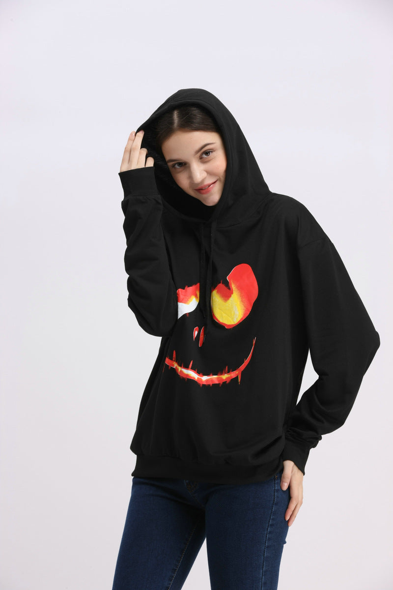 Women's Pumpkin Hoodie for Halloween