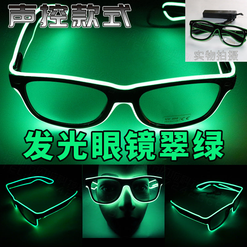 LED Neon Glasses for Music Parties and Events
