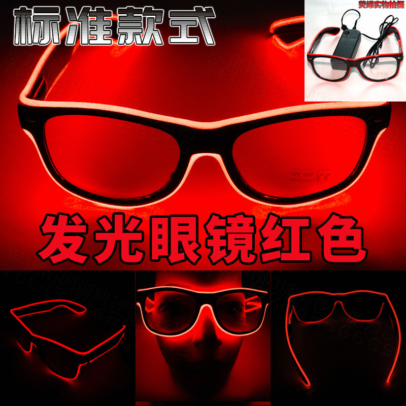 LED Neon Glasses for Music Parties and Events