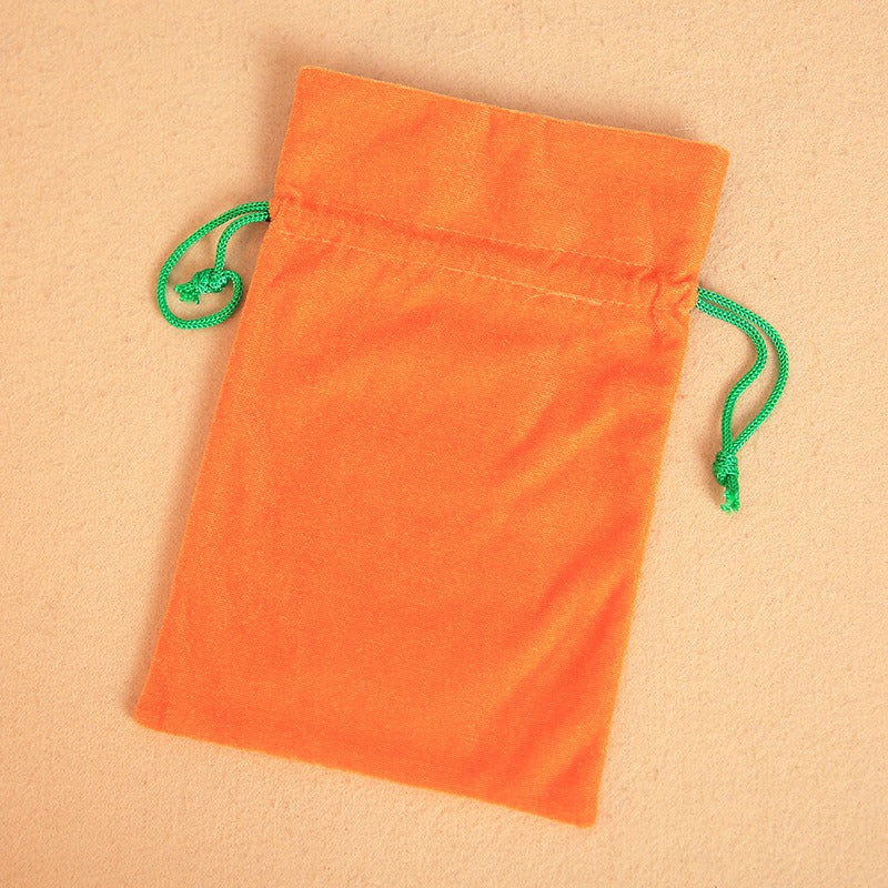 Children's Portable Velvet Pumpkin Witch Gift Bag
