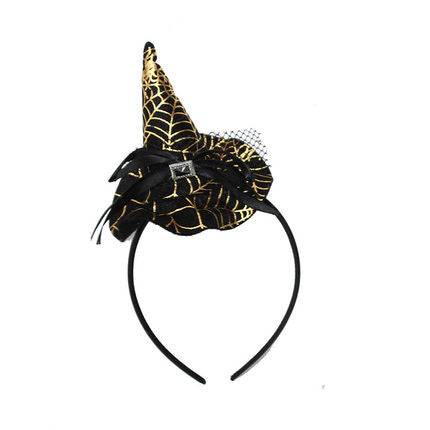 Halloween Headband with Pumpkin Design